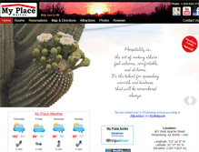 Tablet Screenshot of myplacesuites.com